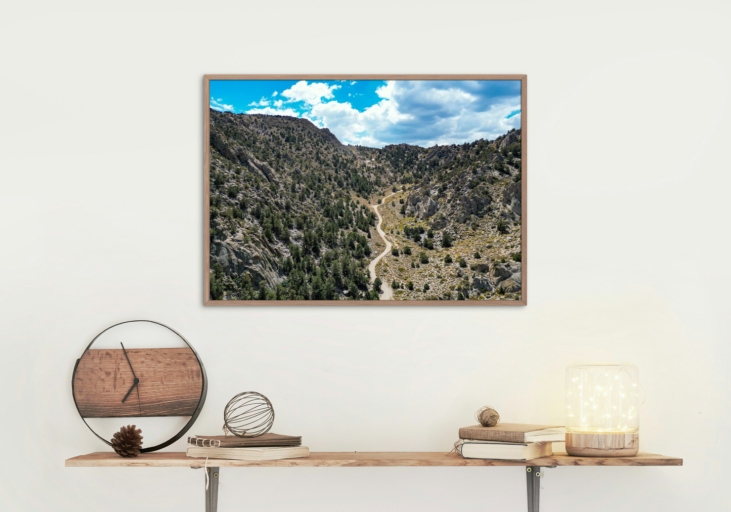 Print - Winding Canyon Road