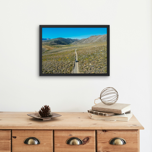 Print - FJ in Coyote Flats 2